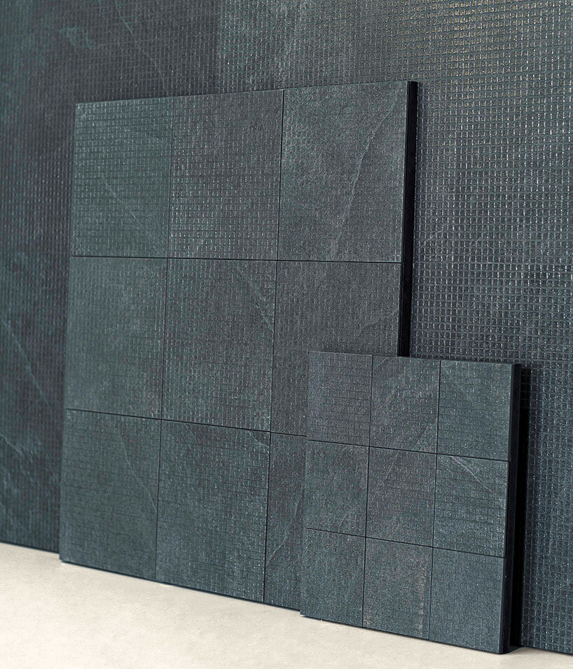 ceramic district's porcelain poetry mixes raw materials from gold foil to granulated glass