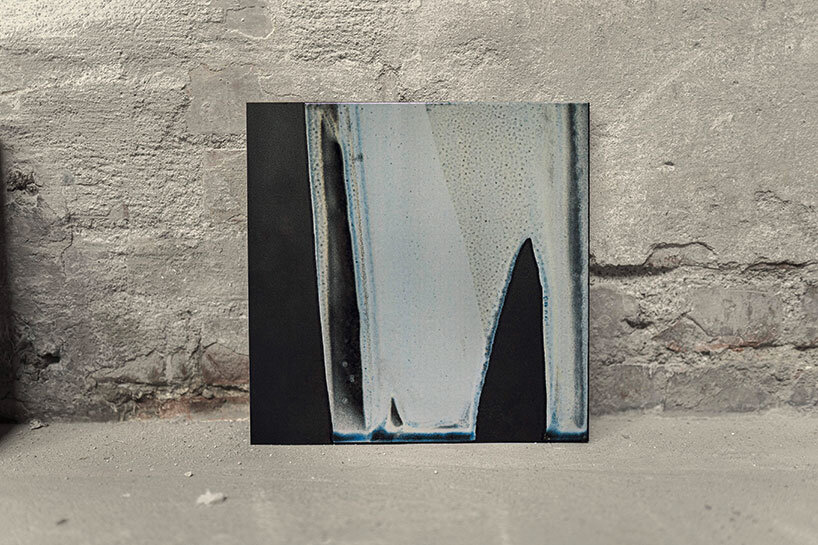 ceramic district's porcelain poetry mixes raw materials from gold foil to granulated glass