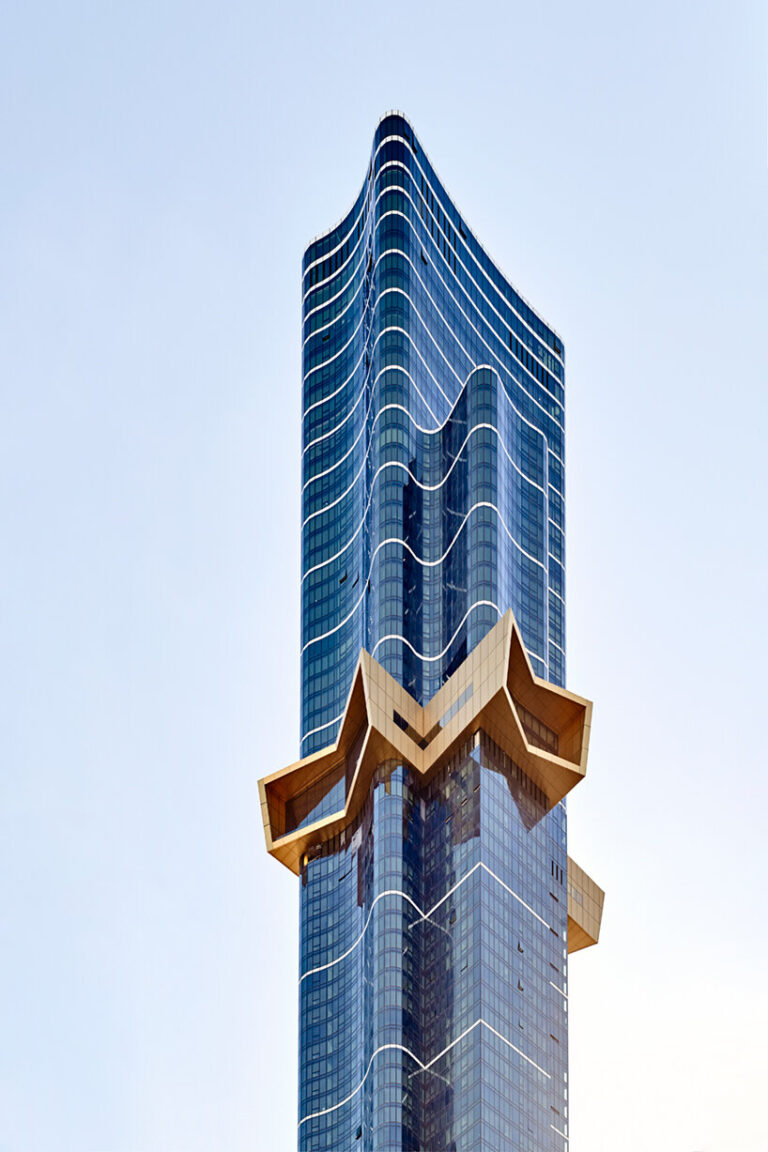 fender katsalidis nests gold star into southern hemisphere’s tallest tower