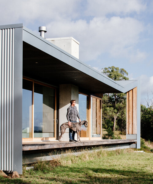cumulus studio completes ‘clever, not posh’ family home in tasmania