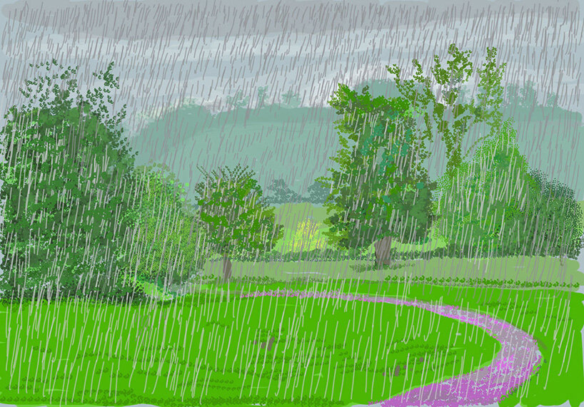 david hockney celebrates the arrival of spring with two exhibitions