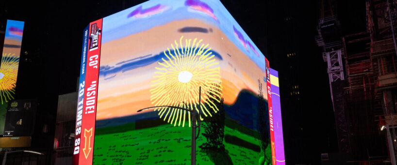 david hockney celebrates the arrival of spring with two exhibitions