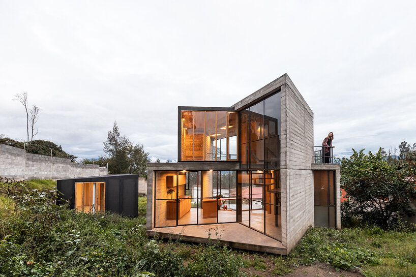 emilio lópez arquitecto muta house quito ecuador designboom