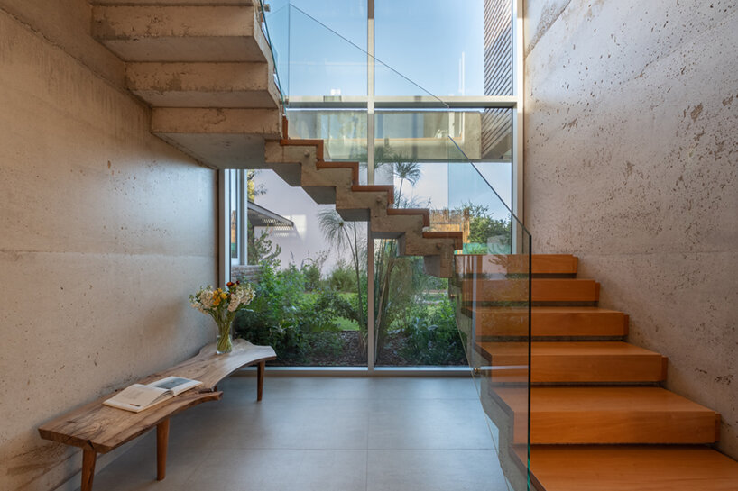 estudio opaco designs its casa santina as an open and light-filled brick fortress