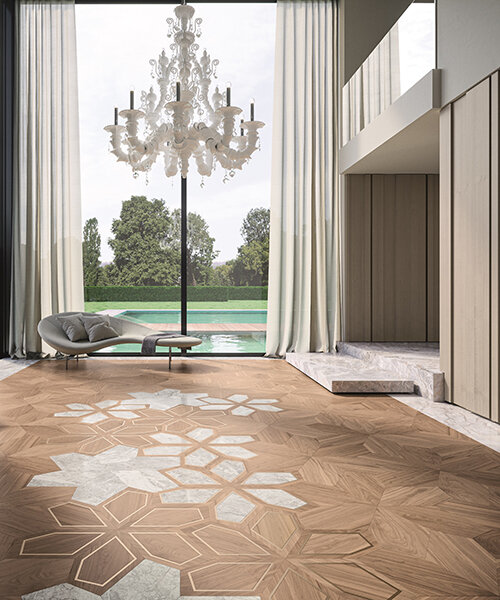 foglie d'oro craft bespoke italian parquet flooring from aged timber