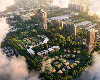 foster + partners unveils multi-generational, health-centered, sustainable quarter in bangkok