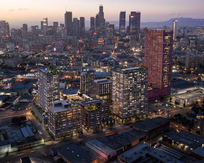 adjaye associates and studio one eleven to reshape downtown LA with 'fourth & central'