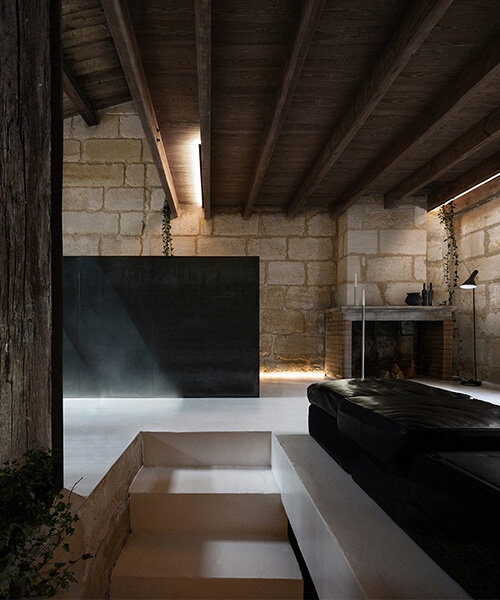 this french rustic stone house furnished without excess reveals the beauty of raw materials