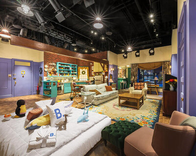 you can now spend the night in rachel and monica's apartment in new york