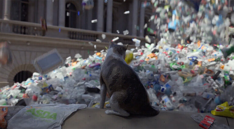 greenpeace film attacks the UK's plastic policy by drowning boris ...