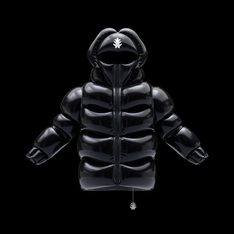 HELIUM-10000' is the world's first inflatable jacket that can float like a  balloon