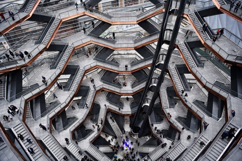 The Vessel At Hudson Yards Reopens With Suicide Prevention Measures