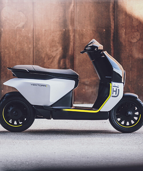 the vektorr concept is husqvarna motorcycles' first electric scooter