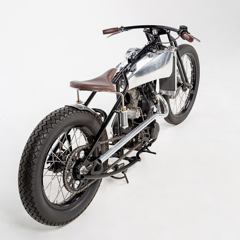 machine1867 transforms a KTM 620 enduro into a custom bobber