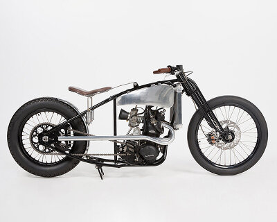 machine1867 transforms a KTM 620 enduro into a custom bobber