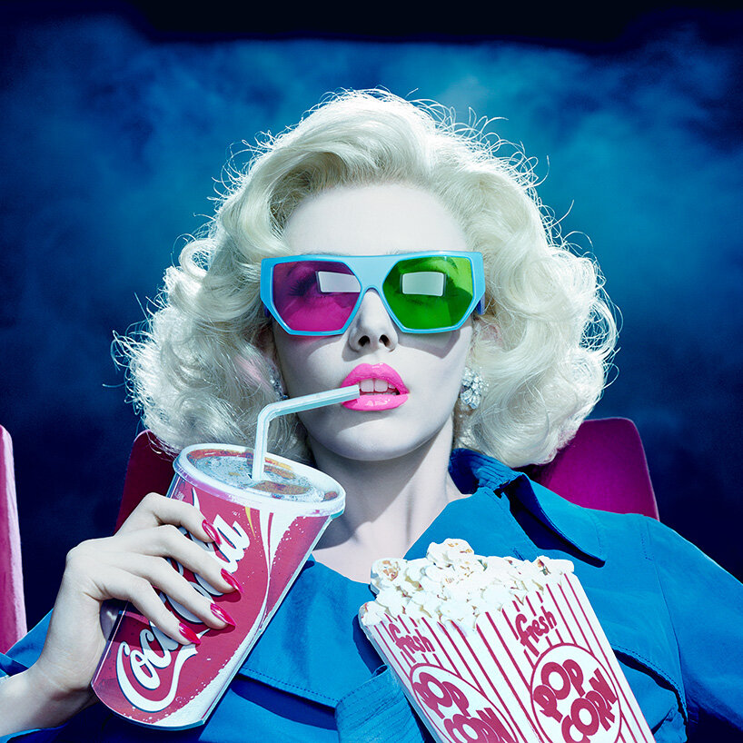 virgin mary. supermarkets. popcorn: miles aldridge on his cinematic and chromatic tableaus
