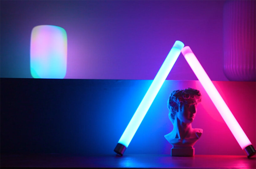 moonside neon lighthouse smart home-enables LED lamp with 16 million colors