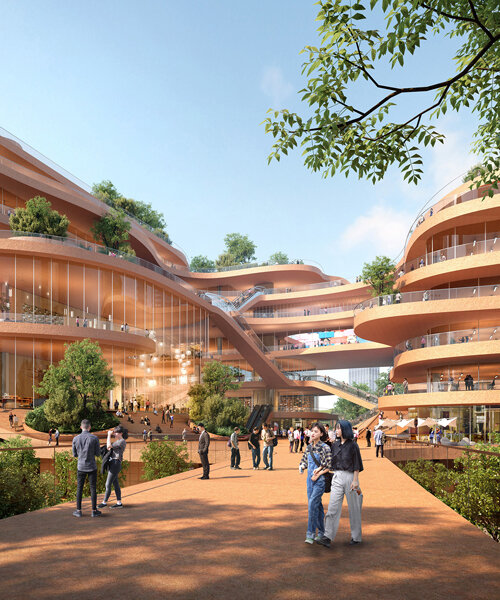 MVRDV breaks ground on shenzhen terraces: a stacked, sustainable mixed-use hub