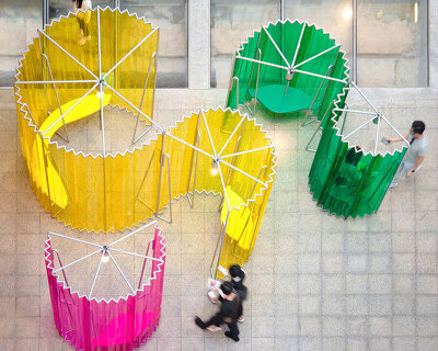 new office work proposes a new post-COVID workspace dubbed 'brief encounters'