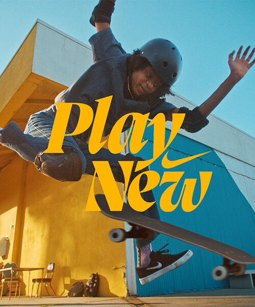 NIKE's latest campaign 'play new' encourages those who suck at sports