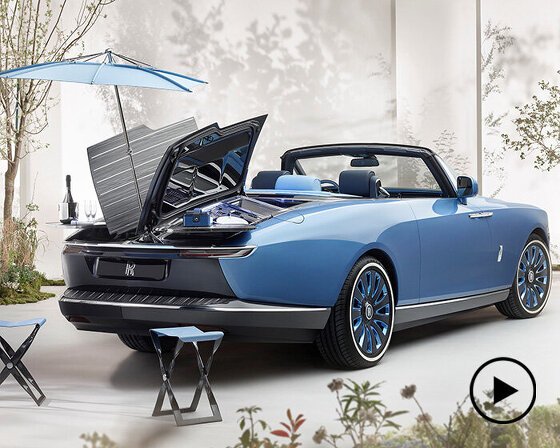 one-off rolls-royce boat tail coupé sets new voyage of hand coachbuilding