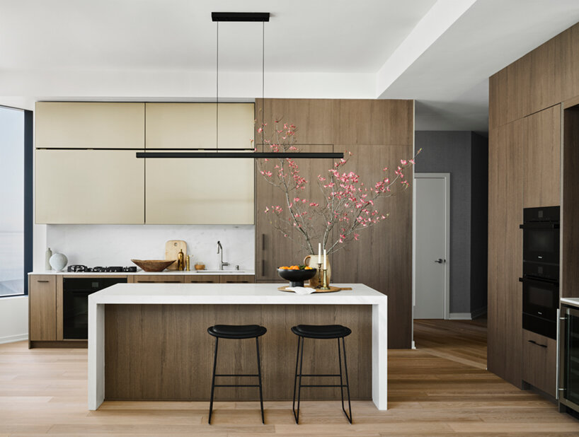 'panorama collection' interiors revealed of studio gang's MIRA tower in san francisco