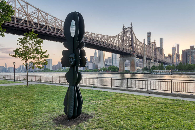 Un proyecto de protección de madera contrachapada convierte los escaparates cubiertos en esculturas en toda la ciudad de Nueva York