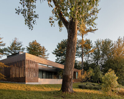 chevalier morales reinterprets american 50's architecture with orthogonal montreal residence