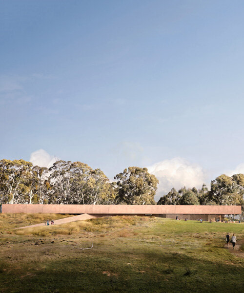 snøhetta's rammed earth proposal selected for the new heysen art gallery in south australia
