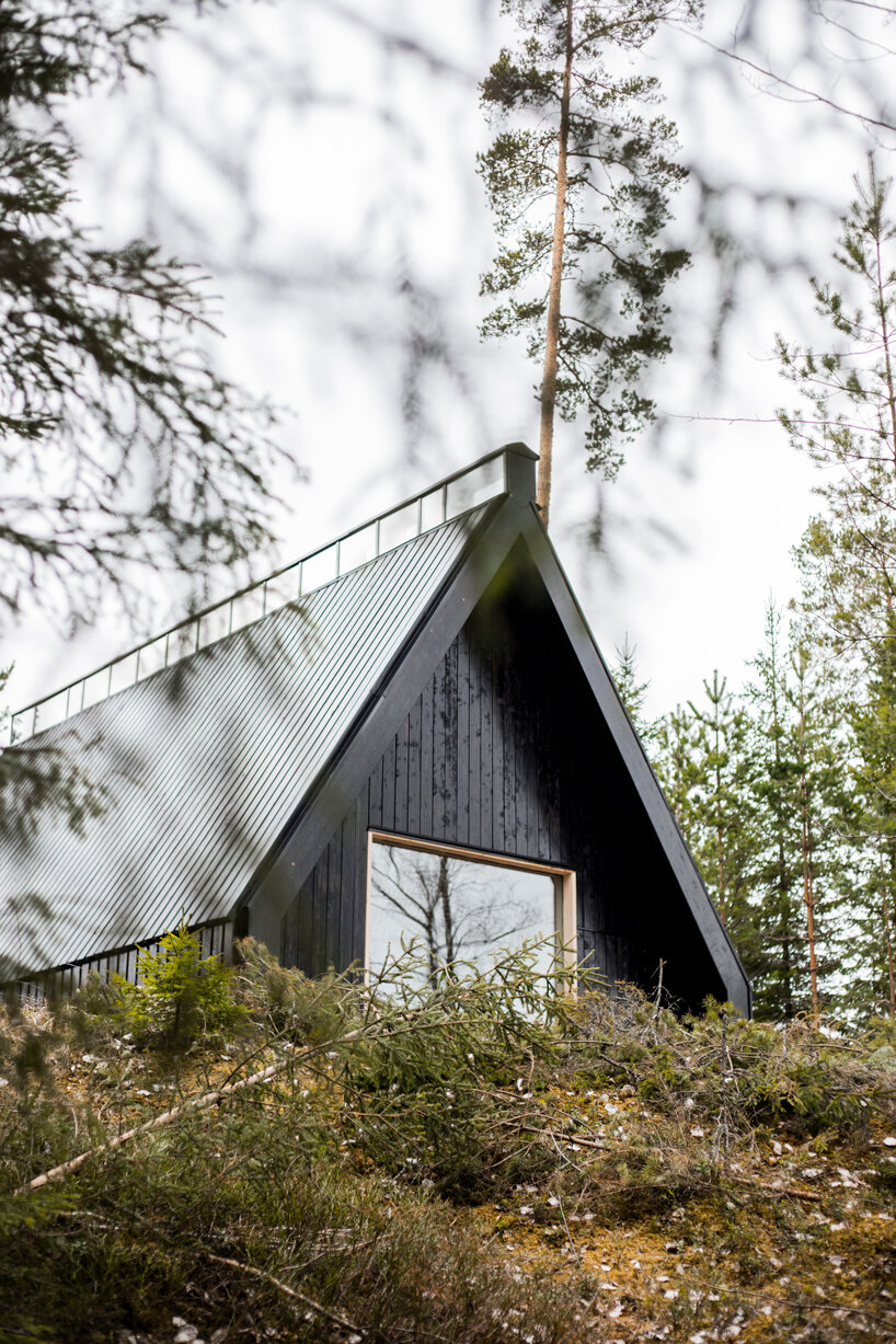 tervajärvi forest chapel architecturestudio NOAN finland designboom