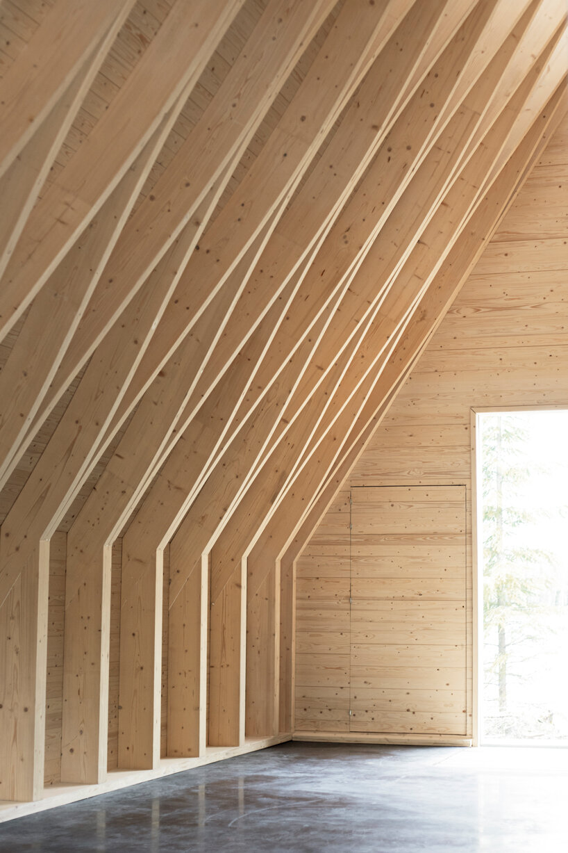 tervajärvi forest chapel architecturestudio NOAN finland designboom