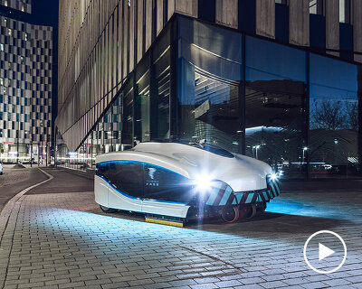 trombia free is an electric, autonomous and silent street sweeper