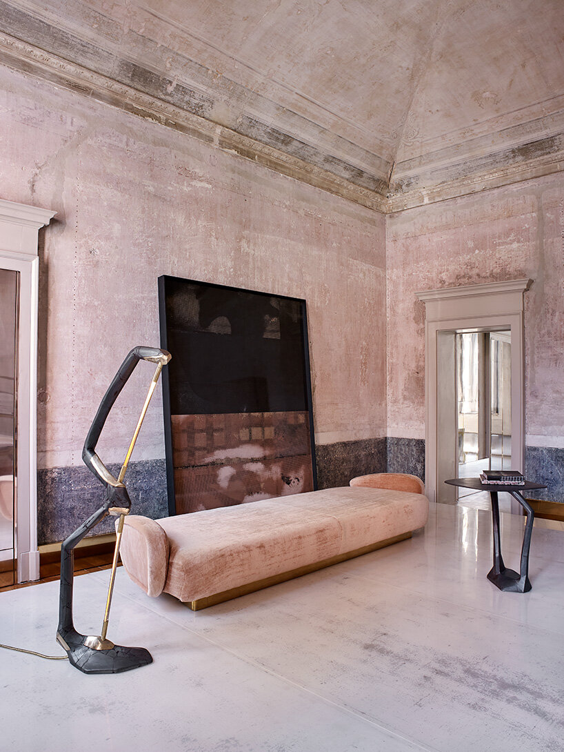 vincenzo de cotiis' apartment in milan uncovers the history of its 18th