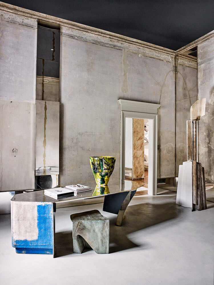 vincenzo de cotiis' apartment in milan uncovers the history of its 18th ...