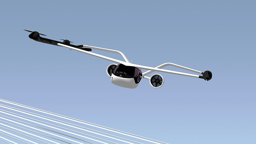 voloconnect by volocopter is a fixed-wing flying taxi for longer distances