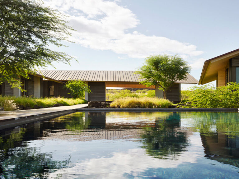 walker warner clusters its 'hale mau'u' house on hawaii's big island