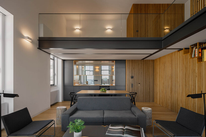 architect andrés stebelski celebrates the heritage of porto with tilework and timber