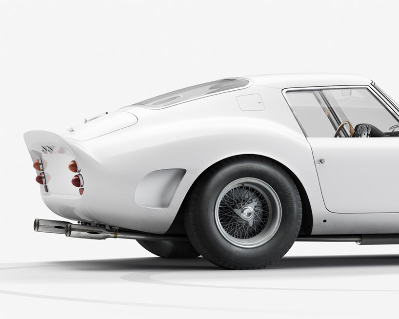 INK visualizes the 'monstrous' body of the 1962 ferrari 250 GTO