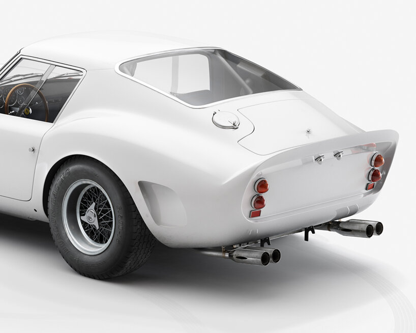 INK visualizes the 'monstrous' body of the 1962 ferrari 250 GTO
