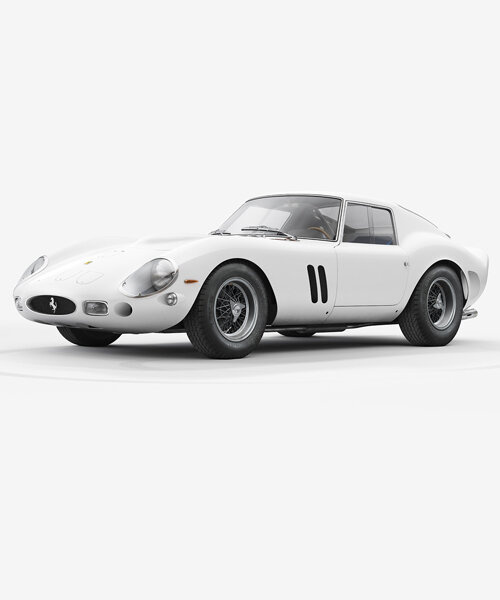 INK visualizes the 'monstrous' body of the 1962 ferrari 250 GTO