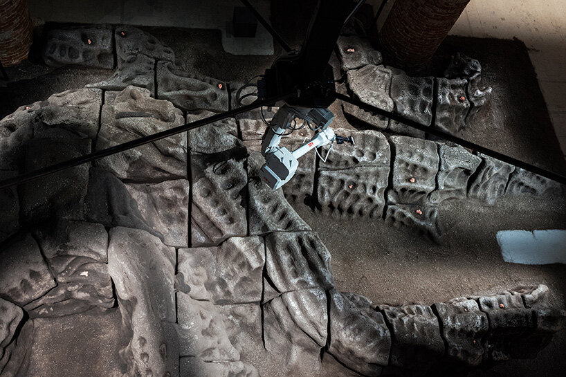 'magic queen' is a 3D printed soil landscape cared for by a robotic gardener