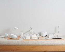in anticipation of a summer travel boom, MUJI teams up with airbnb for host essentials kits