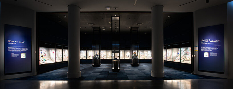 a sparkling showcase is unearthed at the american museum of natural history's redesigned halls of gems and minerals