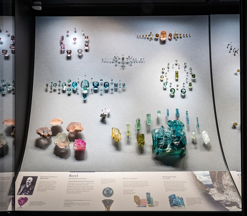 a sparkling showcase is unearthed at the american museum of natural history's redesigned halls of gems and minerals