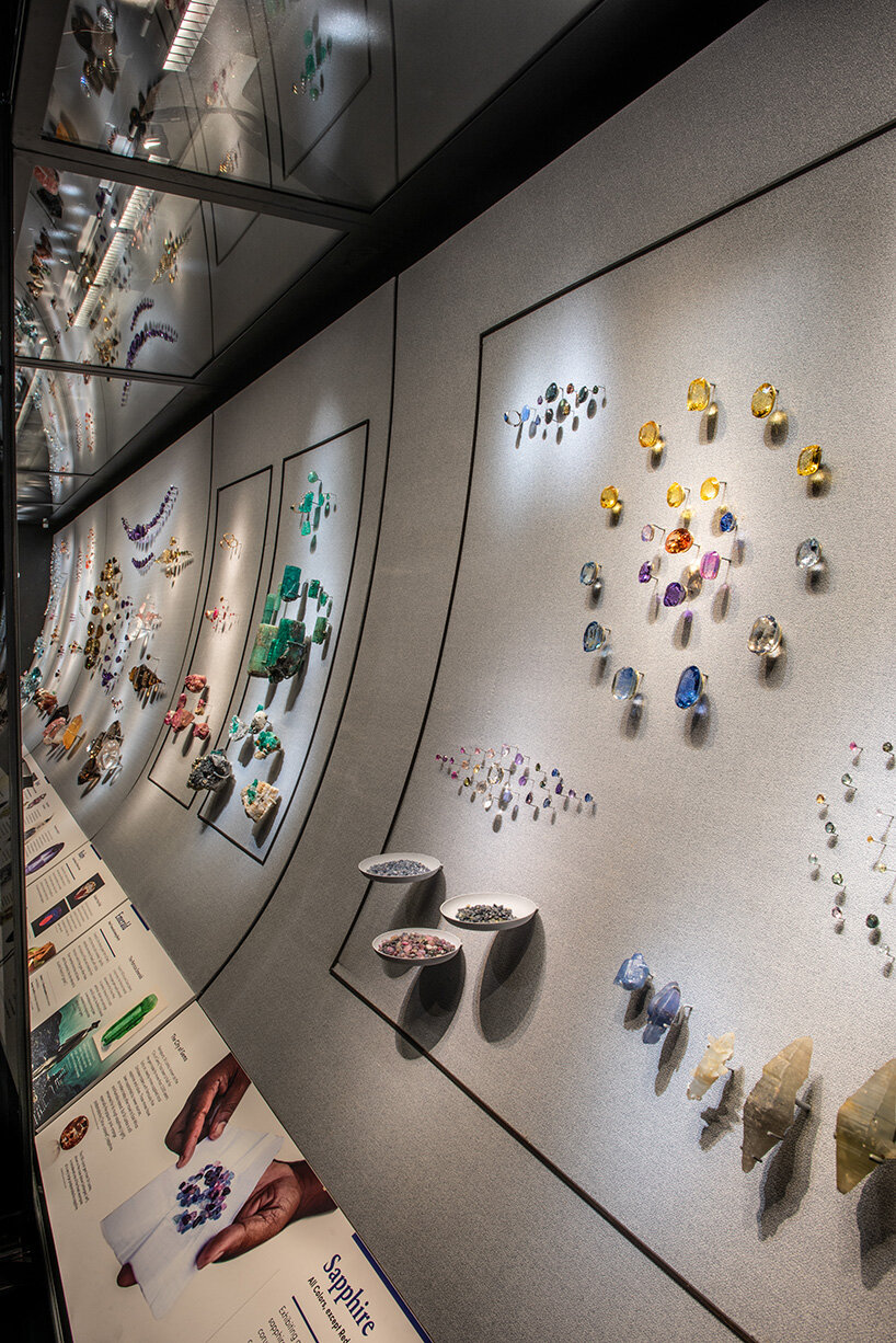 a sparkling showcase is unearthed at the american museum of natural history's redesigned halls of gems and minerals