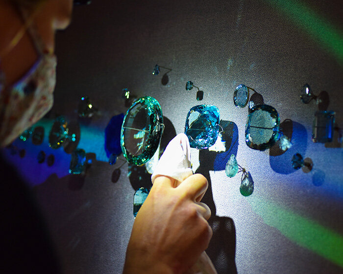 a sparkling showcase is unearthed at the american museum of natural history's redesigned halls of gems and minerals