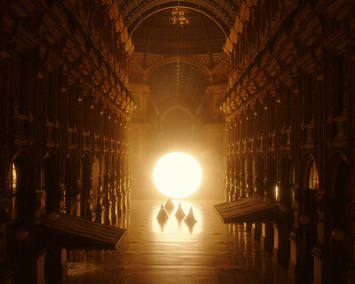 AMO lights up an emblematic milanese gallery for bulgari's fine jewelry show