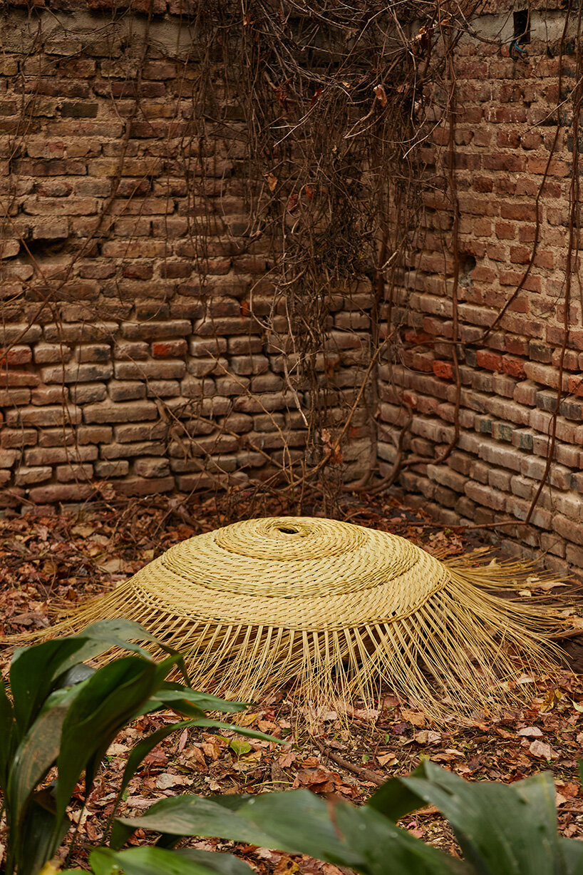 argentinian pavilion presents traditional woven installations at the london design biennale