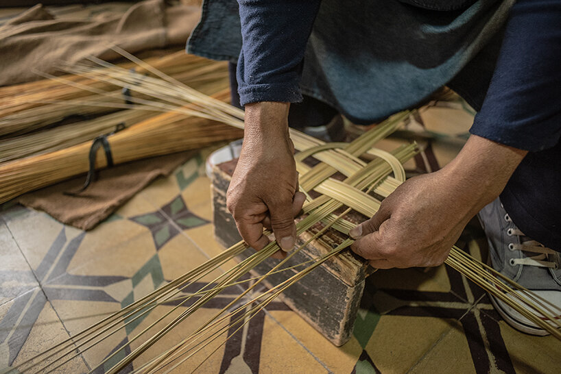 argentinian pavilion presents traditional woven installations at the london design biennale