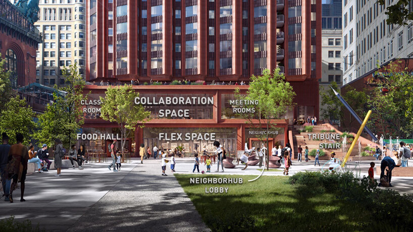 toward a carbon neutral city: studio gang unveils its clean, low-income 'assemble chicago'